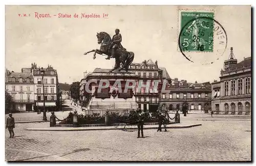 Rouen - Statue de Napoleon I - Cartes postales -