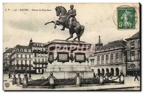 Rouen - Statue de Napoleon - Cartes postales -