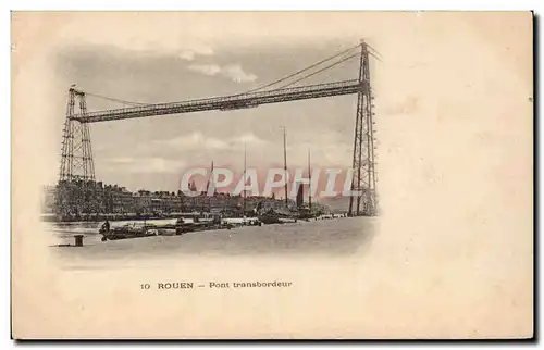 Rouen - Pont Transbordeur - Cartes postales