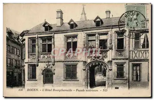 Rouen - L Hotel Bourgtheroulde - Cartes postales