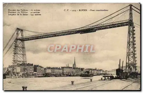 Rouen - Pont Transbordeur - Cartes postales