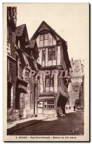 Rouen - Rue Saint Romain - Cartes postales