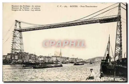 Rouen - Pont Transbordeur - Cartes postales