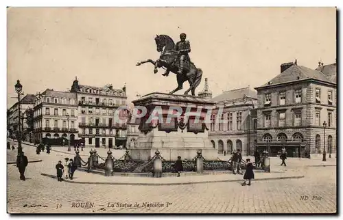 Rouen - La Statue de Napoleon I - Cartes postales