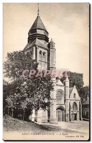 Saint Valery en Caux - L Eglise - Cartes postales