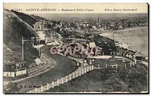 Sainte Adresse - Boulevard Felix Faure - Ansichtskarte AK