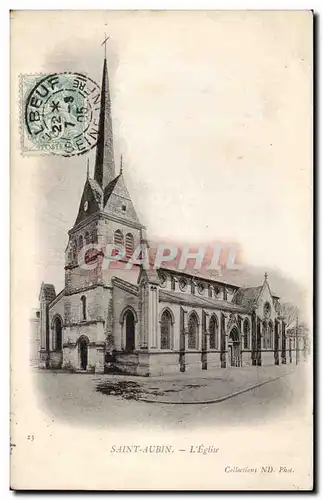 Saint Aubin - L Eglise - Cartes postales