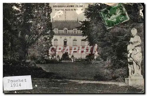 Boisguillaume - Pouchet 1914 - Cartes postales