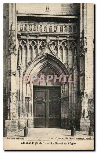 Aumale - L Eglise - Cartes postales