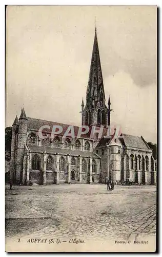 Auffay - L Eglise - Ansichtskarte AK