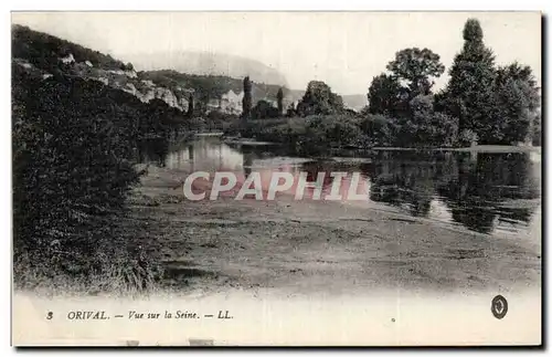 Orival - Vue sur la Seine - Ansichtskarte AK