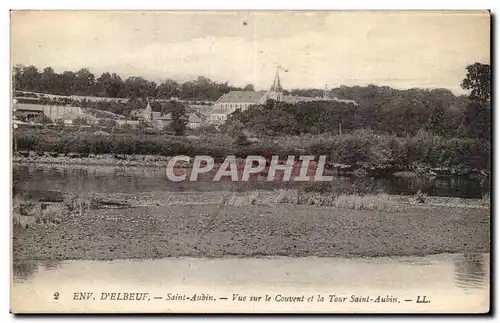 Environs d Elbeuf - Saint Aubin - Vue sur le Couvent - Ansichtskarte AK