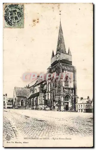 Neufchatel en Bray - L Eglise Notre Dame - Ansichtskarte AK