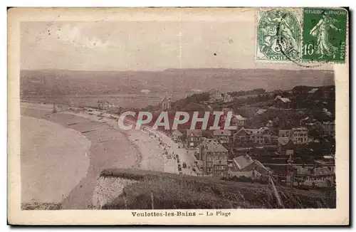 Veulettes les Bains - La Plage - Ansichtskarte AK