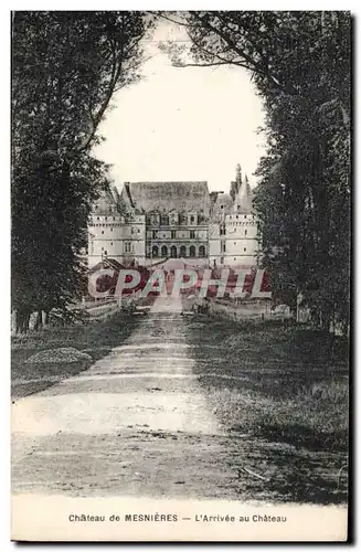 Chateau de Mesnieres - L Arrivee au Chateau - Cartes postales