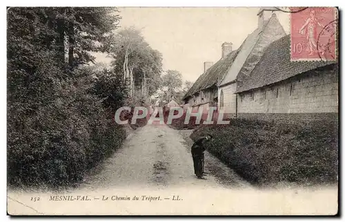 Mesnil Val - Le Chemin du Treport - Ansichtskarte AK