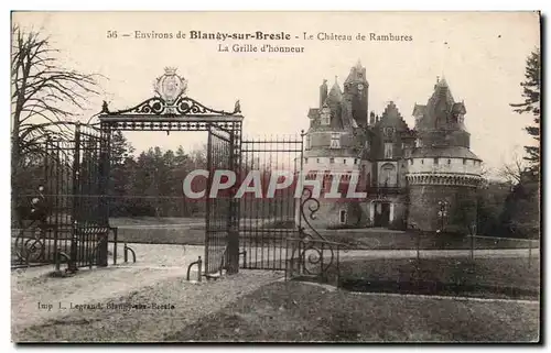 Environs de Blagny sur Bresle - Le Chateau Feodal de Rambures - Cartes postales