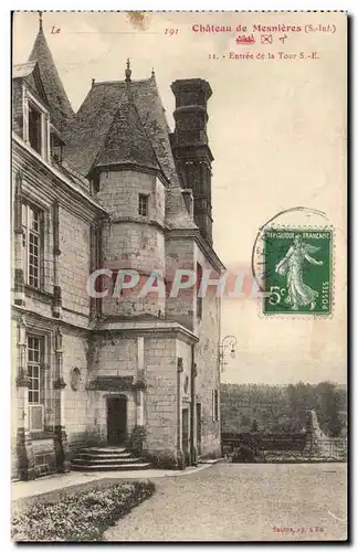 Chateau de Mesnieres - Entree de la Tour - Cartes postales