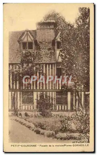 Petit Couronne - Facade de la Maison Pierre Corneille - Cartes postales