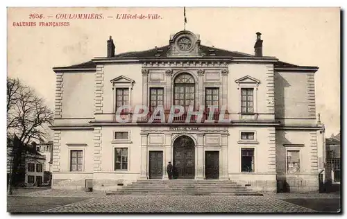 Coulommiers - L Hotel de Ville - Ansichtskarte AK