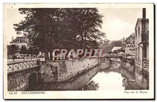 Coulommiers - Vue sur le Morin - Ansichtskarte AK