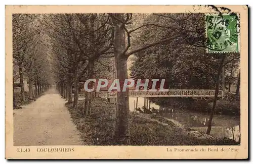 Coulommiers - La Promenade du Bord de l Eau - Ansichtskarte AK