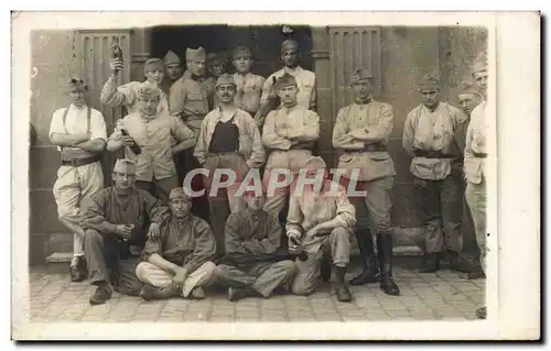 CARTE PHOTO Militaria Soldats