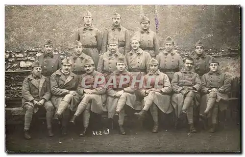 CARTE PHOTO Militaria Soldats