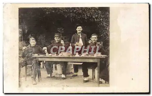 CARTE PHOTO Soldats militaria