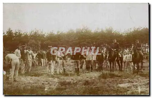 CARTE PHOTO Soldats militaria