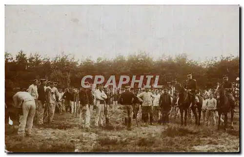 CARTE PHOTO Soldats militaria