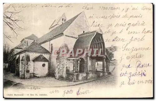 Cartes postales Avon L eglise