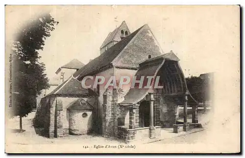 Cartes postales Avon L eglise