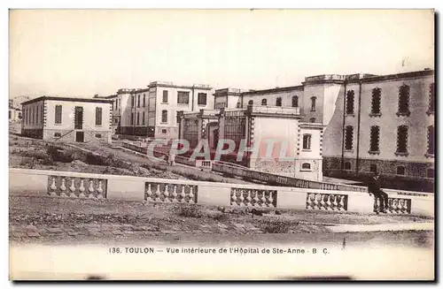 Ansichtskarte AK Toulon Vue interieure de l hopital Sainte Anne