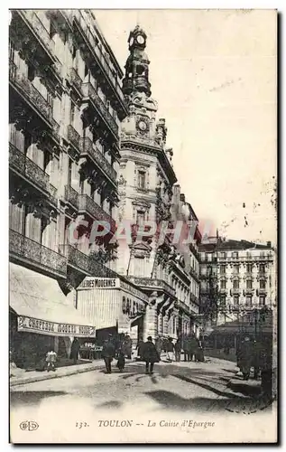 Cartes postales Toulon La Caisse d Epargne