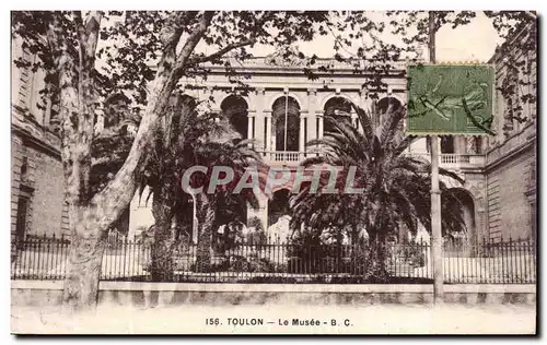 Cartes postales Toulon Le musee