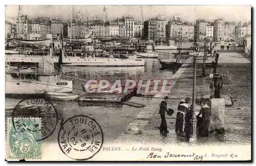 Cartes postales Toulon Le petit rang