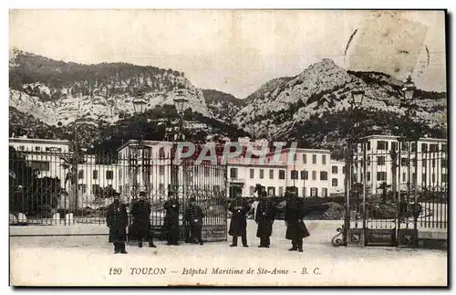 Cartes postales Toulon Hopital Maritime de Ste Anne