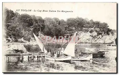 Cartes postales Toulon Le cap Brun Station MArguerite