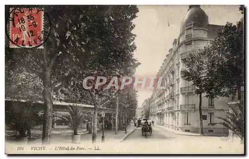 Cartes postales Vichy L hotel du parc