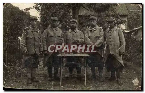 CARTE PHOTO Militaria Soldats