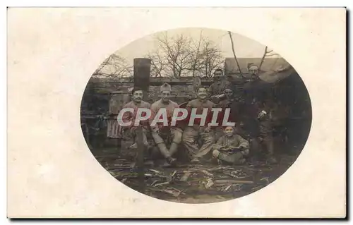 CARTE PHOTO Militaria Soldats