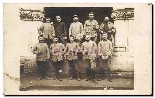 CARTE PHOTO Militaria Soldats