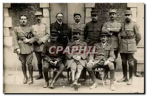 CARTE PHOTO Militaria Soldats