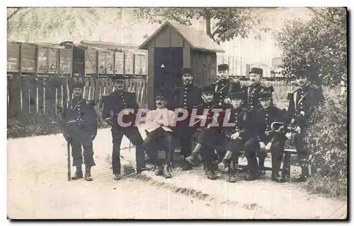 CARTE PHOTO Soldats militaria