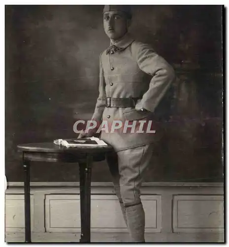 CARTE PHOTO Soldat militaria