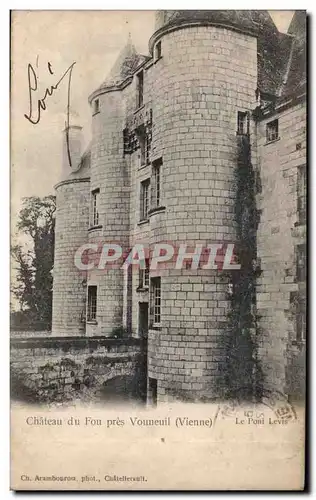 Chateau du Fou pres Vouneuil - Cartes postales