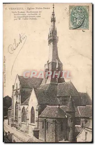 Verneuil - Eglise Notre Dame - Cartes postales