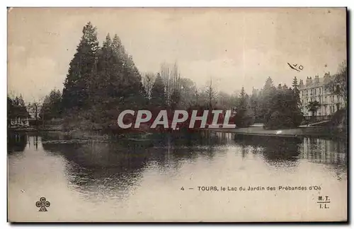 Tours - Le Lac du Jardin des Prebandes d Oe - Cartes postales