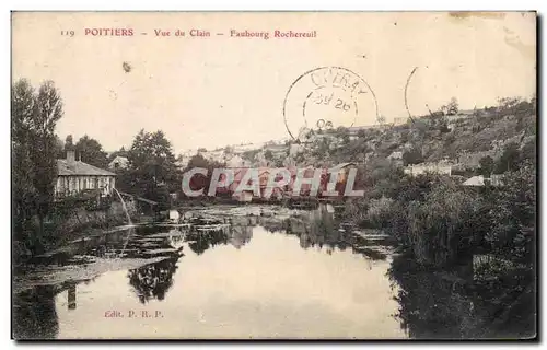 Poitiers - Vue du Clain - Faubourg Rochereuil - Cartes postales
